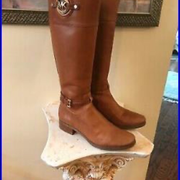 Michael kors leather riding boots - Picture 5 of 5